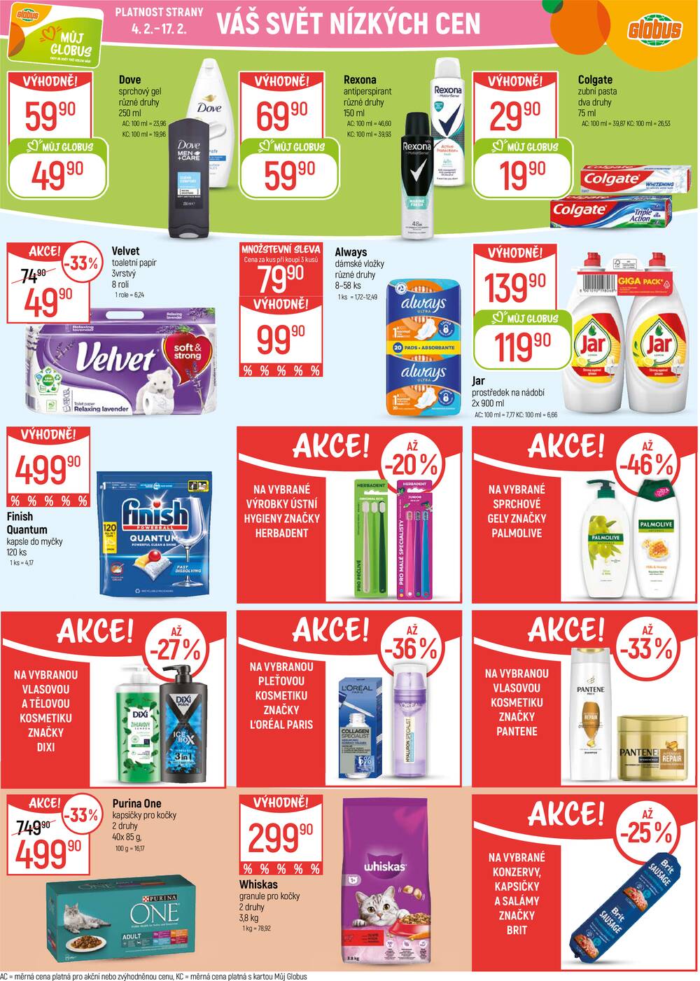 Leták Globus - Akční leták Globus 4.2. - 10.2.2026 - Globus Chomutov - strana 27