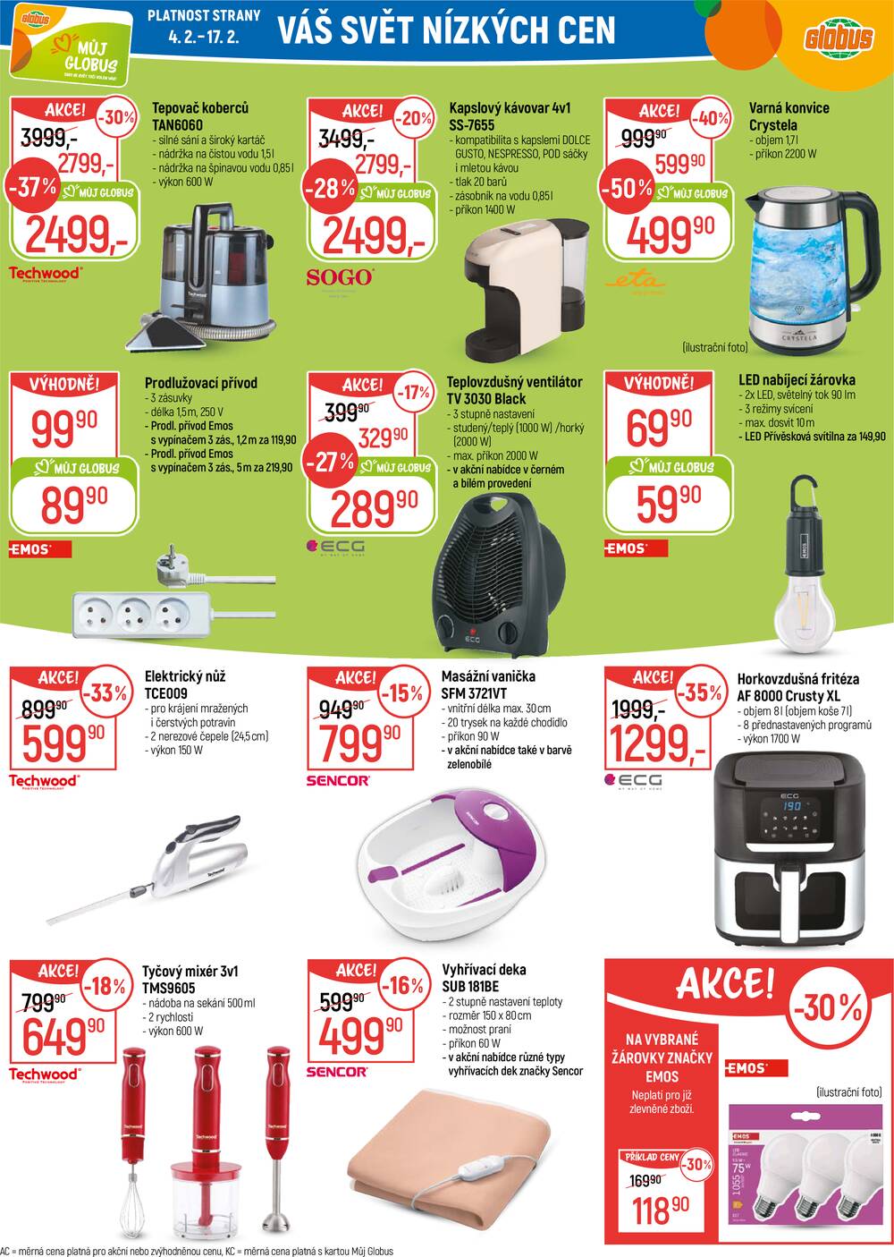 Leták Globus - Akční leták Globus 4.2. - 10.2.2026 - Globus Chomutov - strana 31