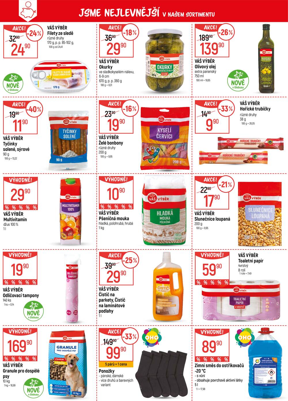 Akční leták Globus 4.2. - 10.2.2026 - Globus Opava