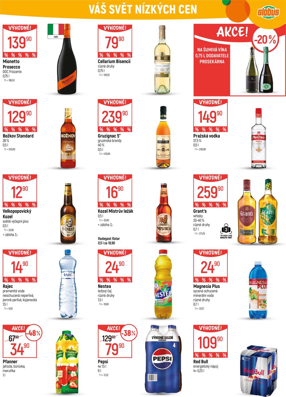 Akční leták Globus 4.2. - 10.2.2026 - Globus Opava