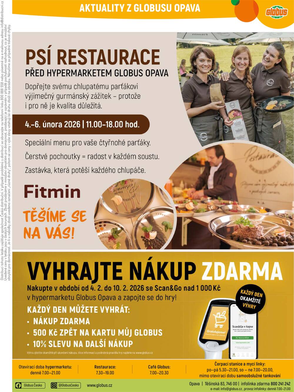 Akční leták Globus 4.2. - 10.2.2026 - Globus Opava
