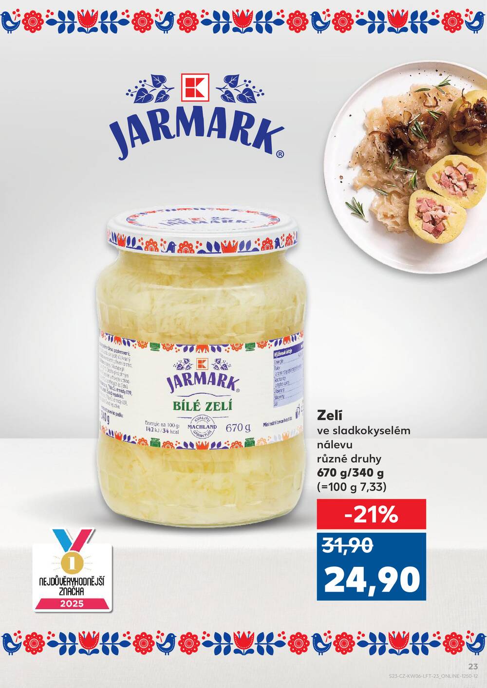 Leták Kaufland - Kaufland 4.2. - 10.2. - Kaufland - Rakovník (ul. Luženská) - strana 23