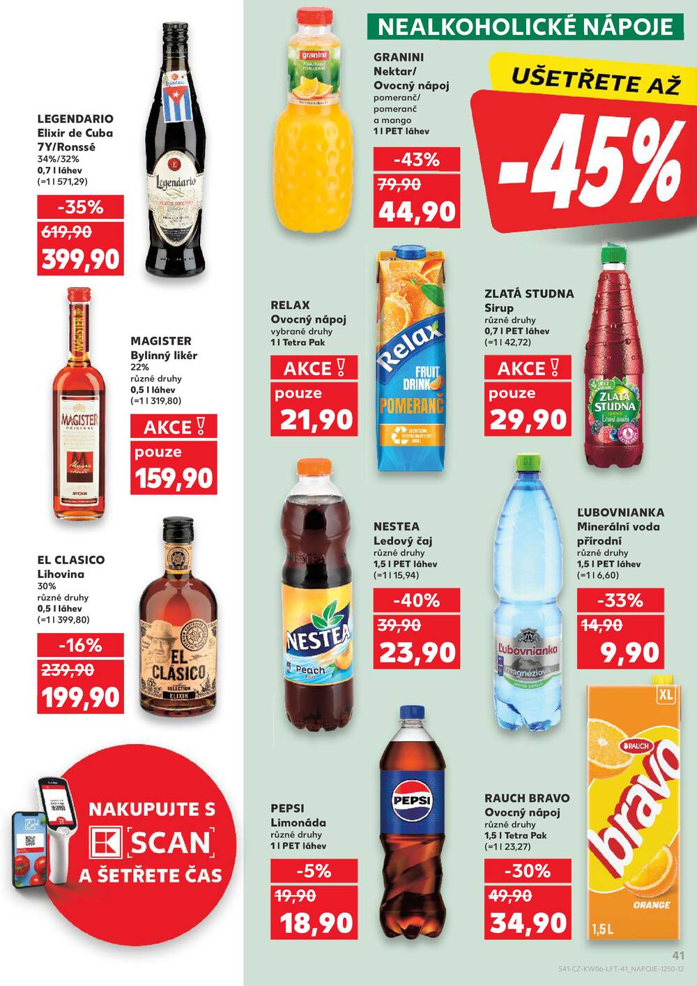 Leták Kaufland - Kaufland 4.2. - 10.2. - Kaufland - Rakovník (ul. Luženská) - strana 41