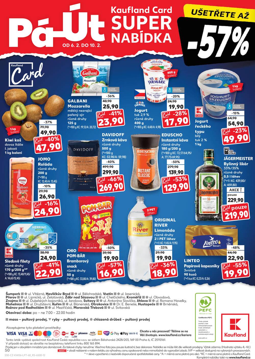 Kaufland 4.2. - 10.2. - Kaufland - Znojmo (Jarošova)