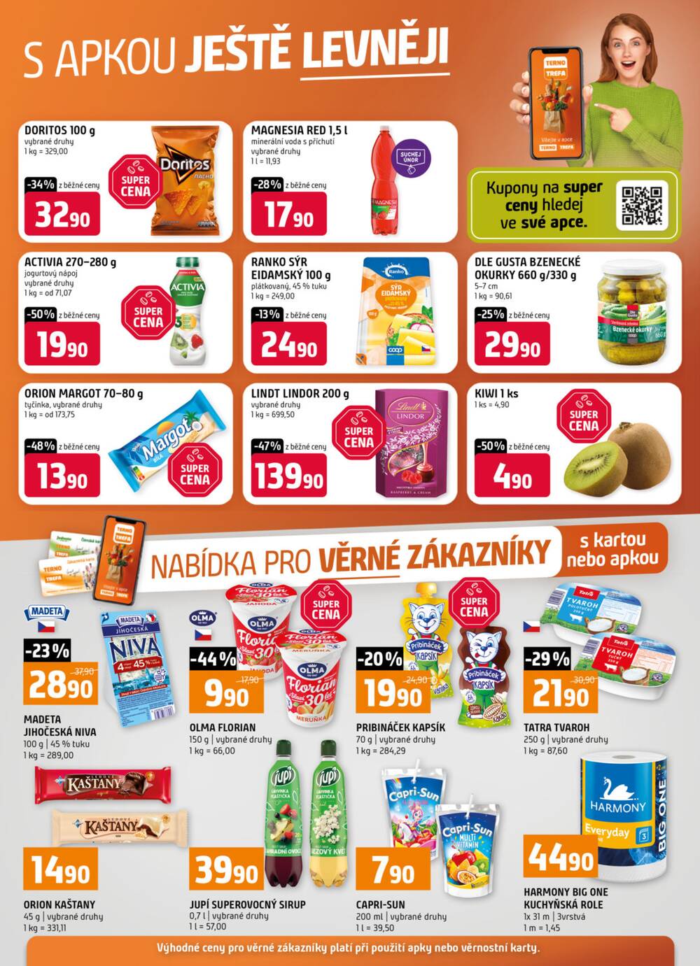 Terno České Budějovice, Hradec Králové, Olomouc, Bechyně, Třeboň, Trhové sviny, Bechyně, Týn nad Vltavou, Borovany od 11.2. do 17.2.2026