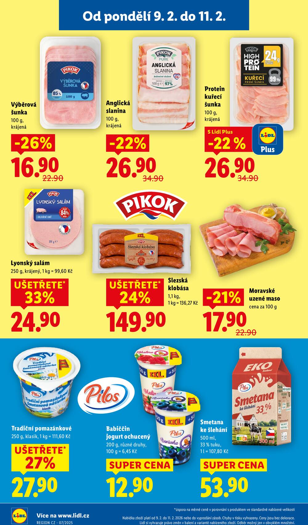 Lidl od 9.2. do 11.2.2026