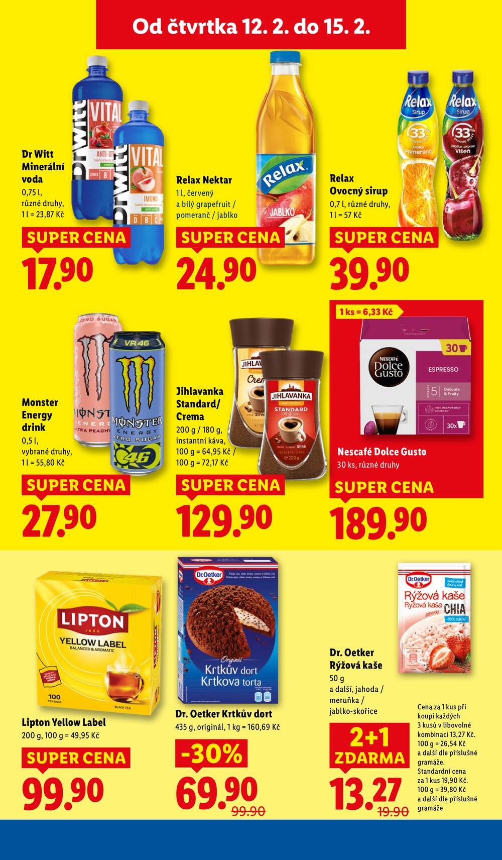 Lidl Čtvrtek od 12.2. do 15.2.2026