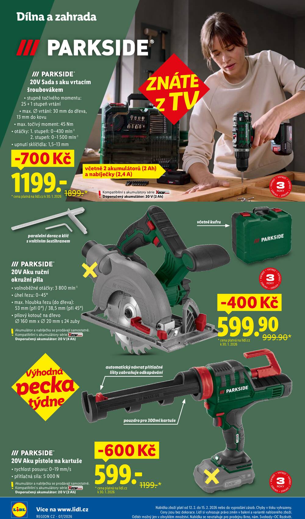 Lidl Čtvrtek od 12.2. do 15.2.2026