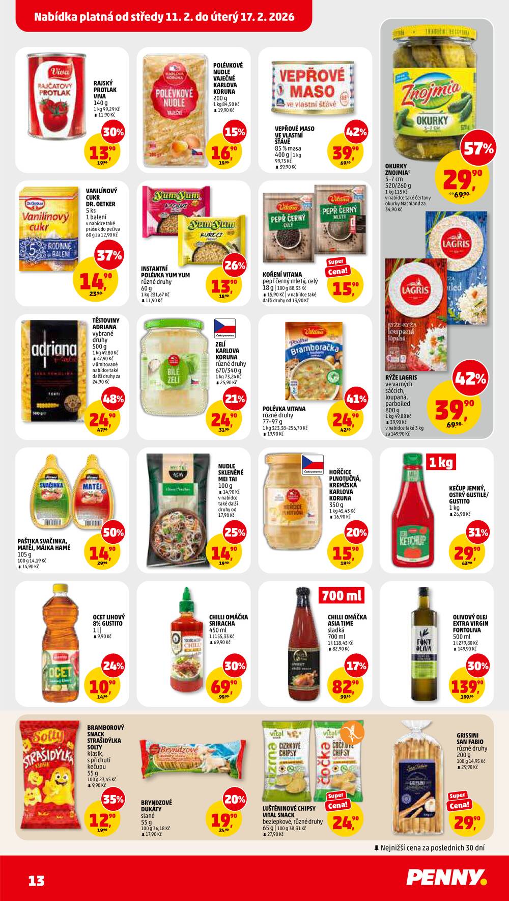 Penny Market od 11.2. do 17.2.2026