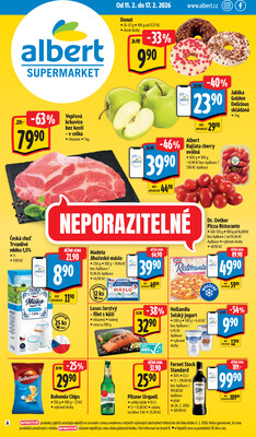 Leták Albert Supermarket od 11.2. do 17.2.2026