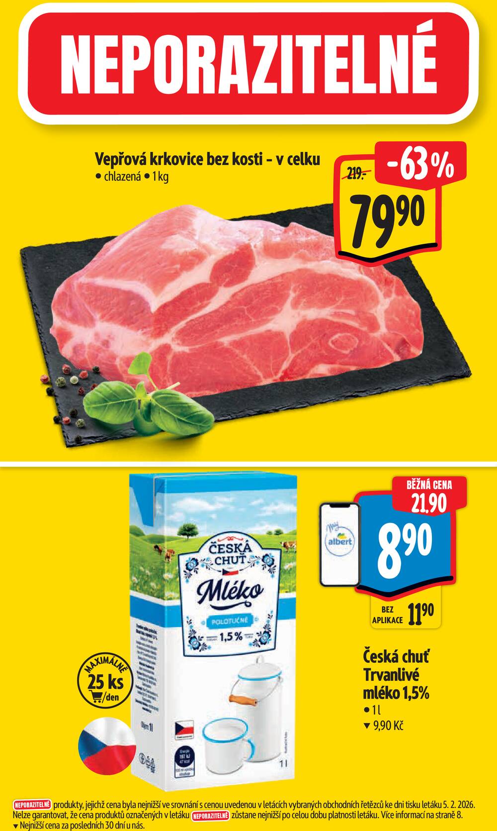 Leták Albert - Albert Supermarket Jihomoravský od 11.2. do 17.2.2026 - strana 2