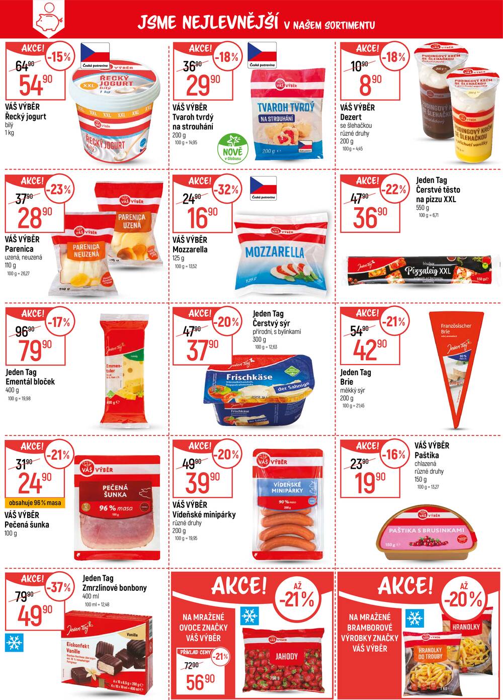 Leták Globus - Akční leták Globus 11.2. - 17.2.2026 - Globus České Budějovice - strana 1 Leták Globus - Akční leták Globus 11.2. - 17.2.2026 - Globus České Budějovice - strana 1