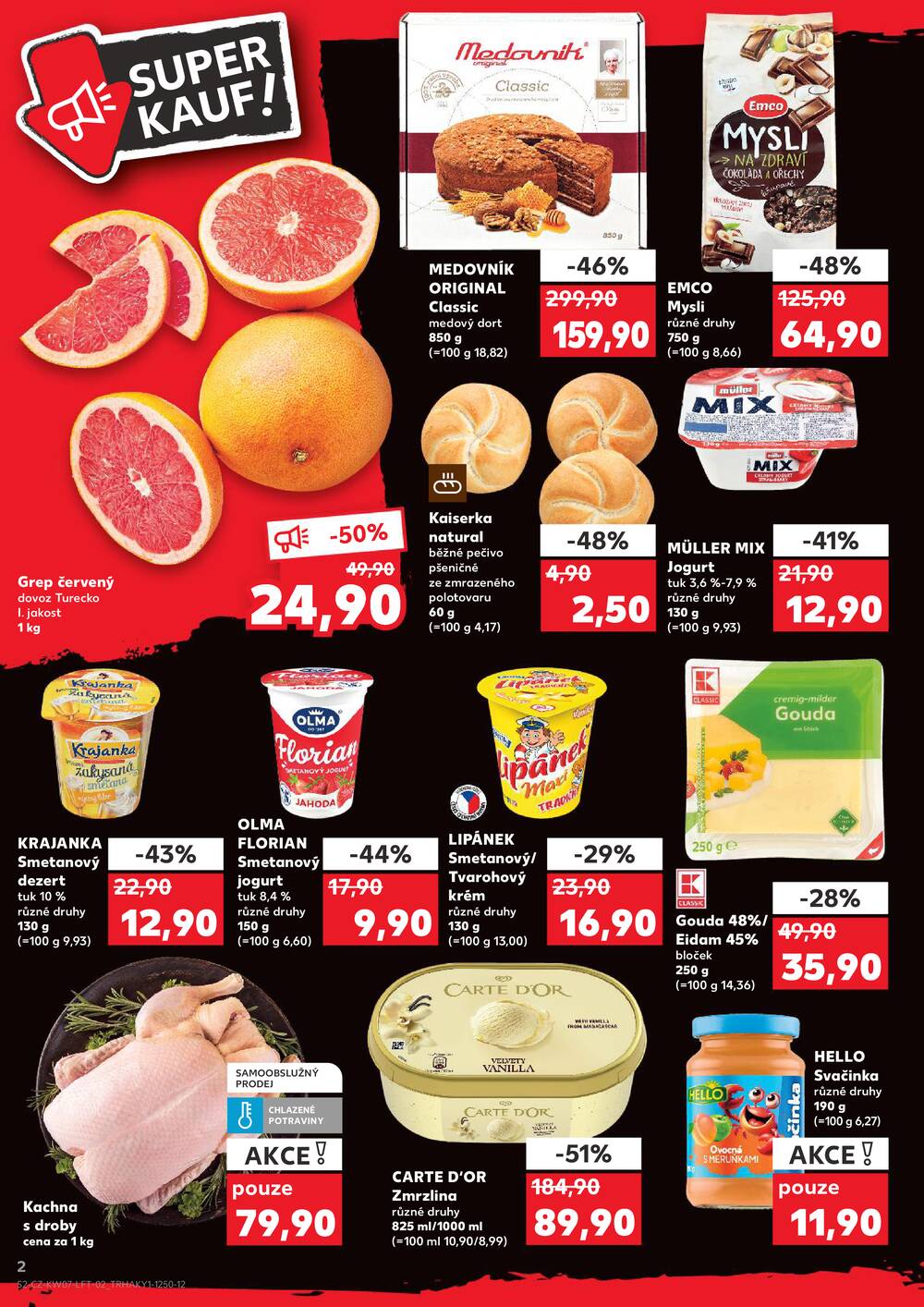 Leták Kaufland - Kaufland 11.2. - 17.2. - Kaufland - Praha 3 (Jarov) - strana 2