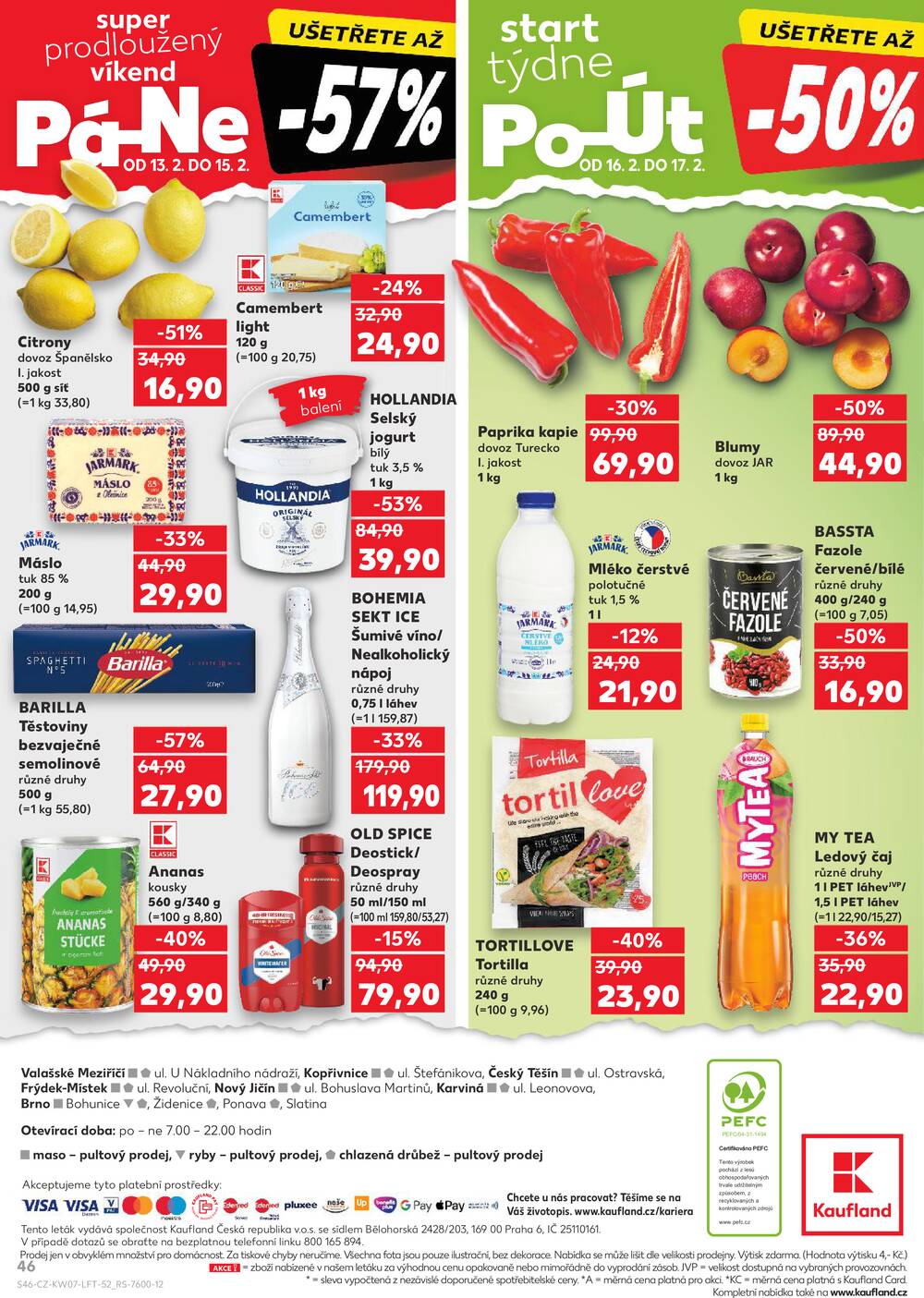 Kaufland 11.2. - 17.2. - Kaufland - Český Těšín