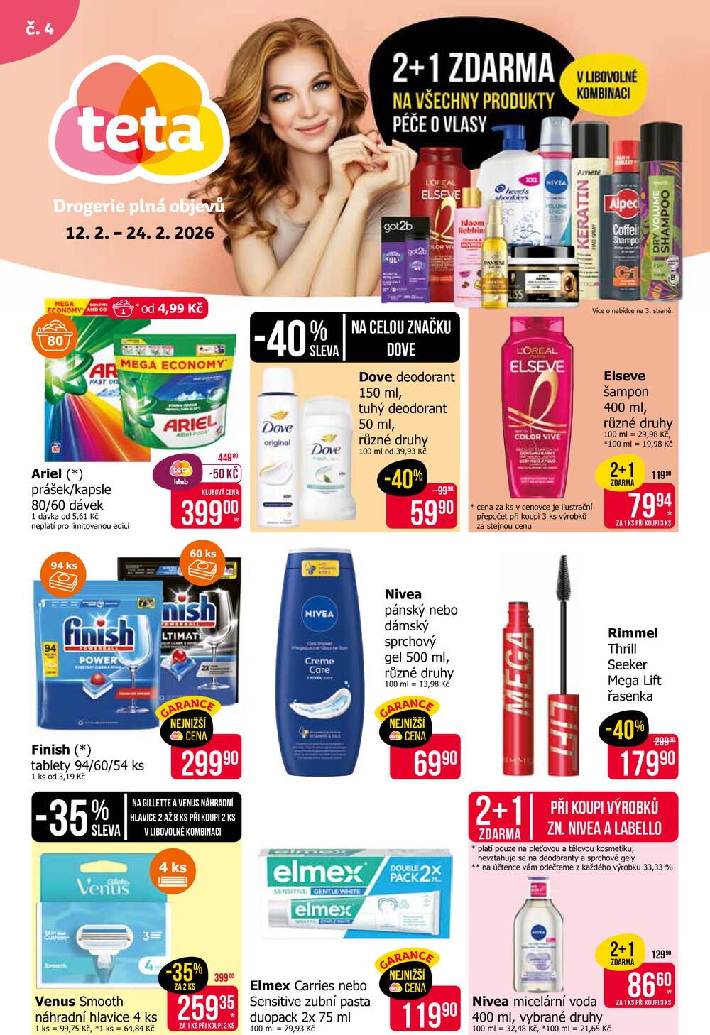 Teta drogerie  od 12.2. do 24.2.2026