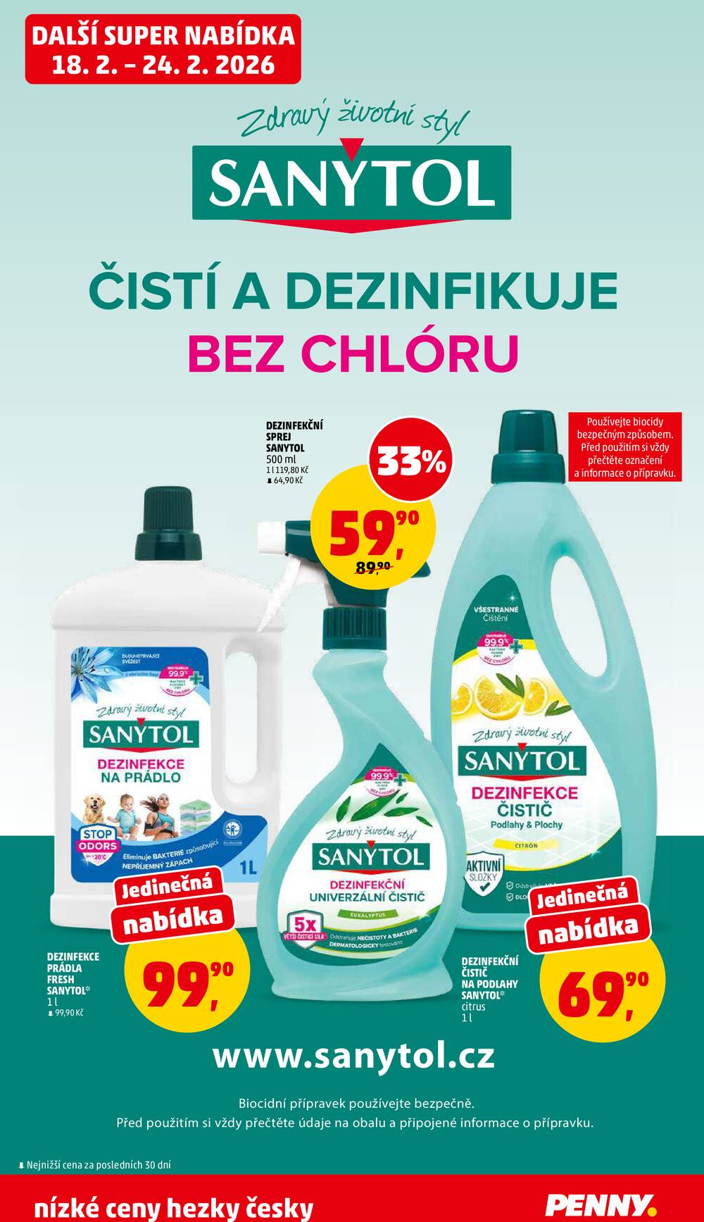 Leták Penny Market - Penny Market od 18.2. do 24.2.2026 - strana 32 Leták Penny Market - Penny Market od 18.2. do 24.2.2026 - strana 32