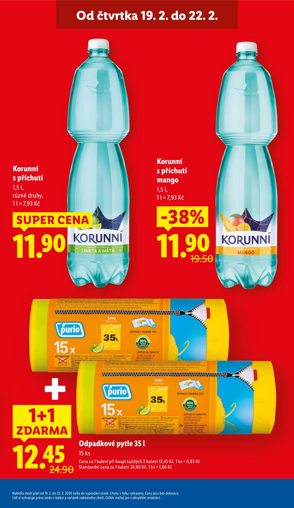 Lidl Čtvrtek od 19.2. do 22.2.2026