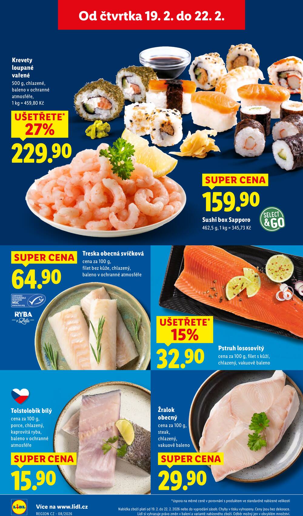 Lidl Čtvrtek od 19.2. do 22.2.2026