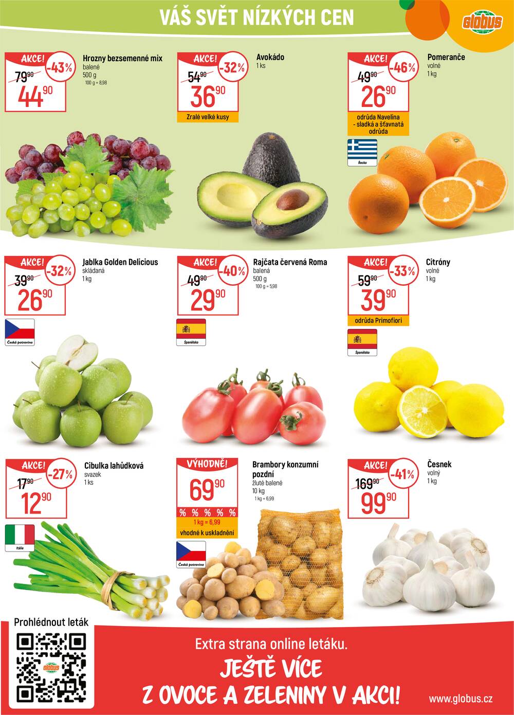 Leták Globus - Akční leták Globus 18.2. - 24.2.2026 - Globus České Budějovice - strana 18