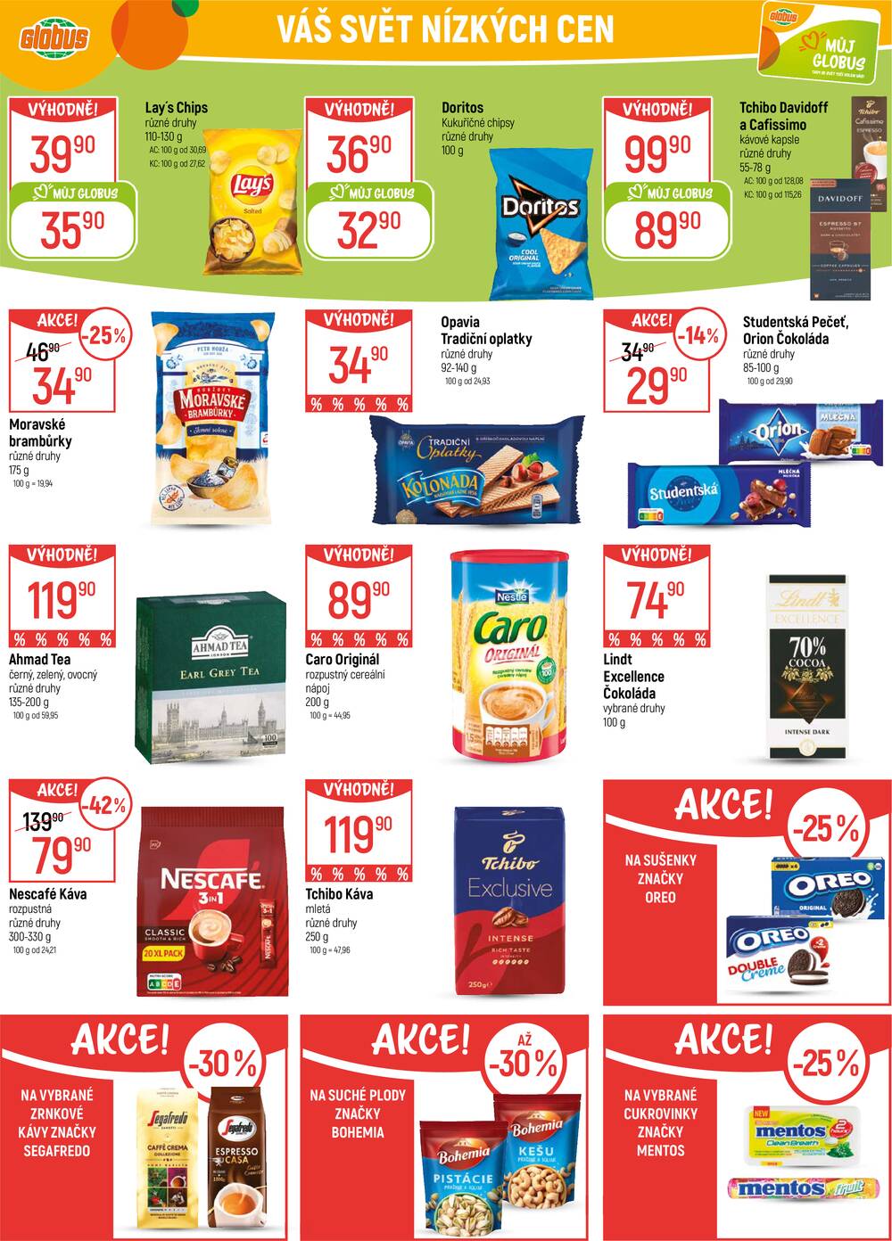 Leták Globus - Akční leták Globus 18.2. - 24.2.2026 - Globus České Budějovice - strana 28