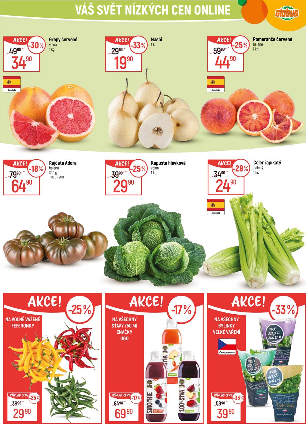 Akční leták Globus 18.2. - 24.2.2026 - Globus Ostrava