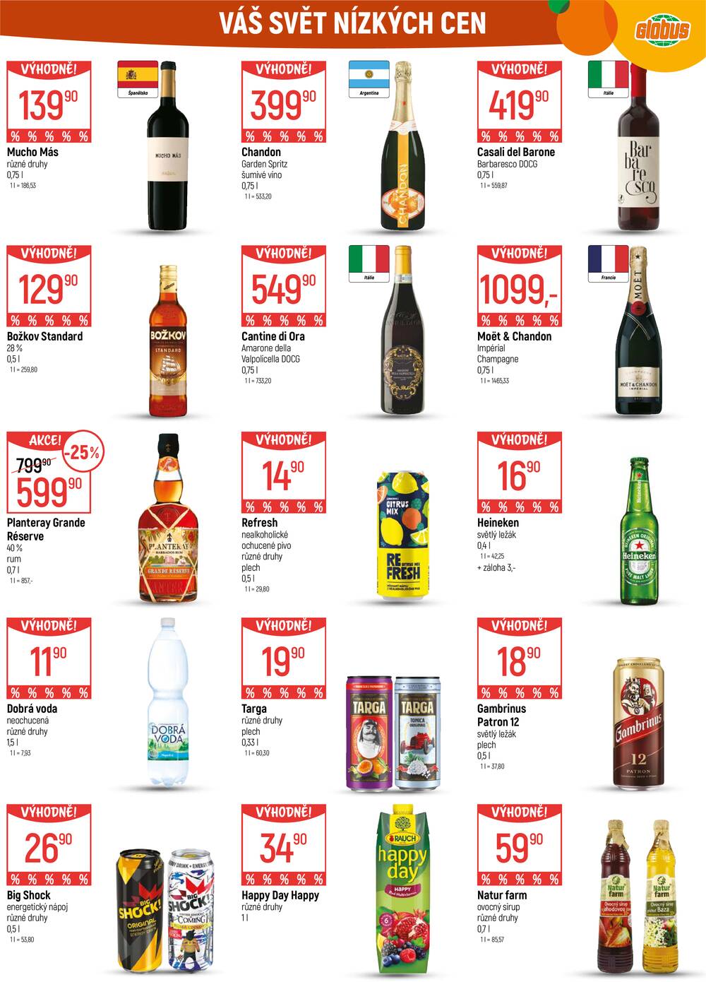 Akční leták Globus 18.2. - 24.2.2026 - Globus Ostrava