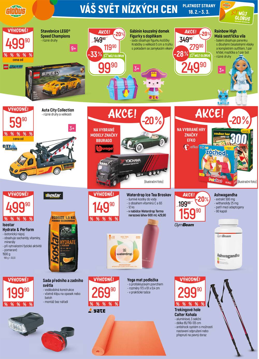 Akční leták Globus 18.2. - 24.2.2026 - Globus Pardubice