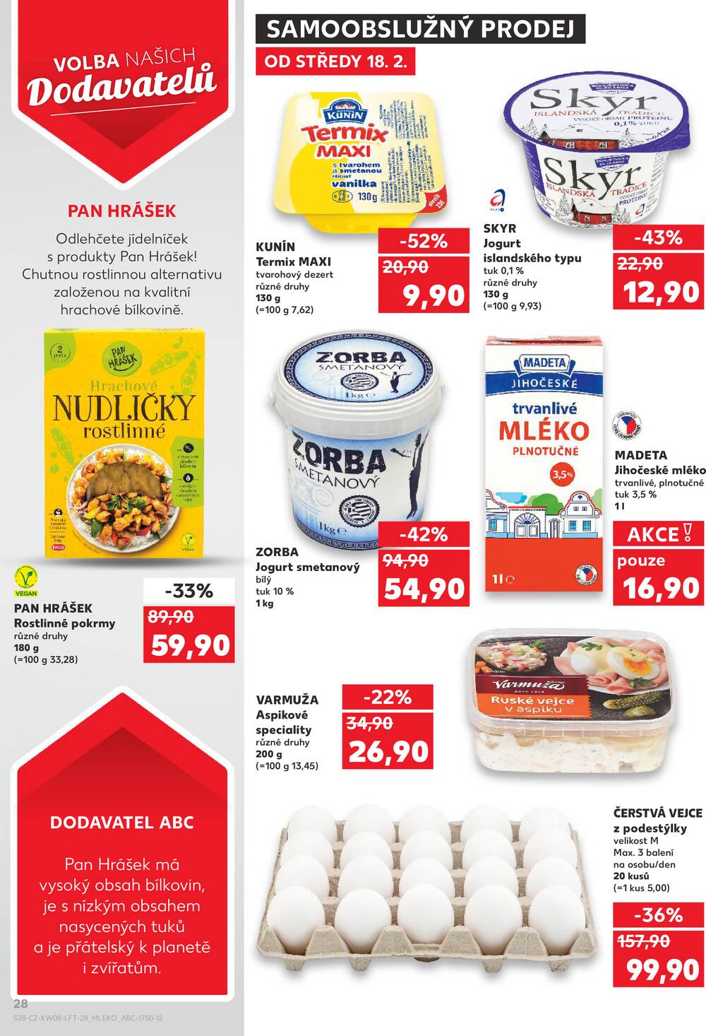 Leták Kaufland - Kaufland 18.2. - 24.2. - Kaufland - Děčín - strana 28 Leták Kaufland - Kaufland 18.2. - 24.2. - Kaufland - Děčín - strana 28