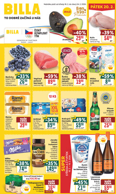 Leták BILLA od 18.2. do 24.2.2026