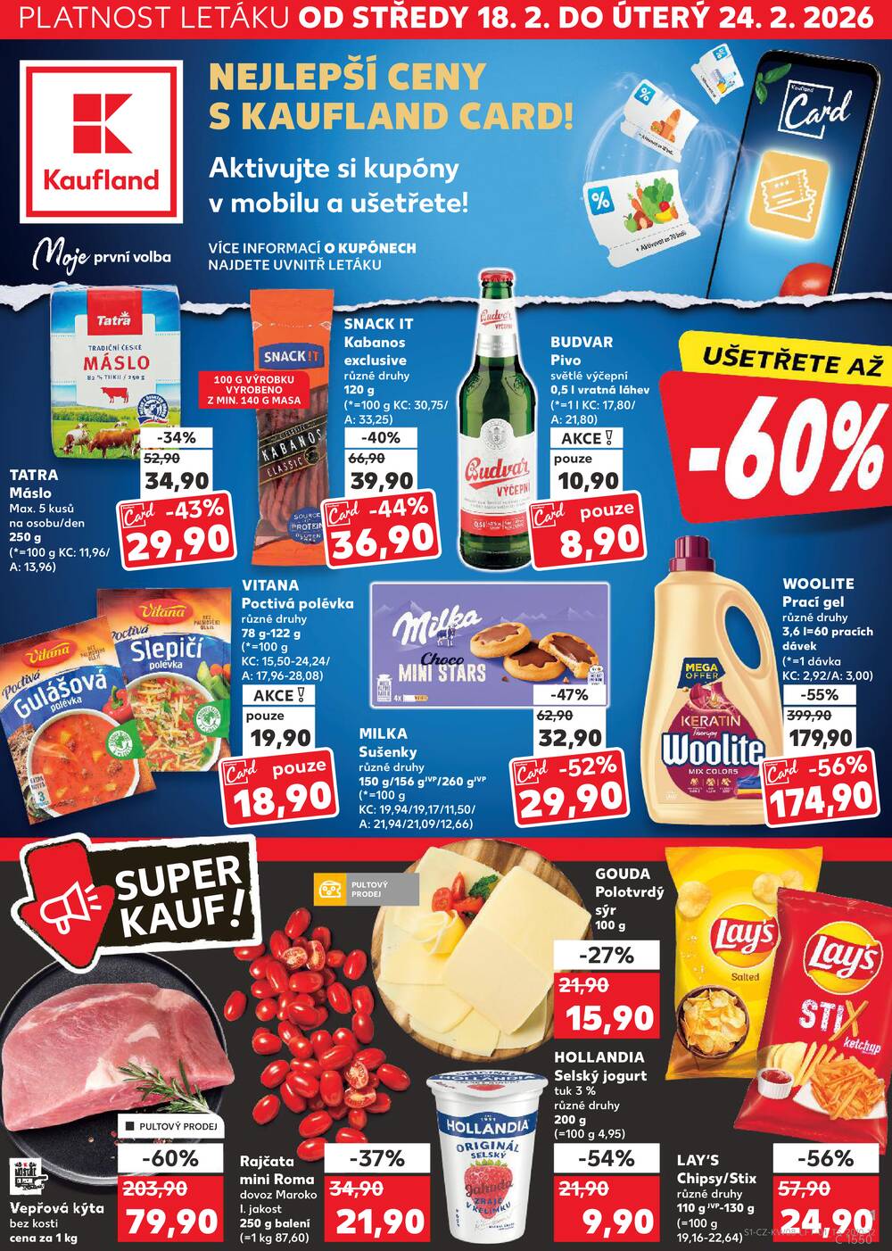 Kaufland 18.2. - 24.2. - Kaufland - Česká Třebová