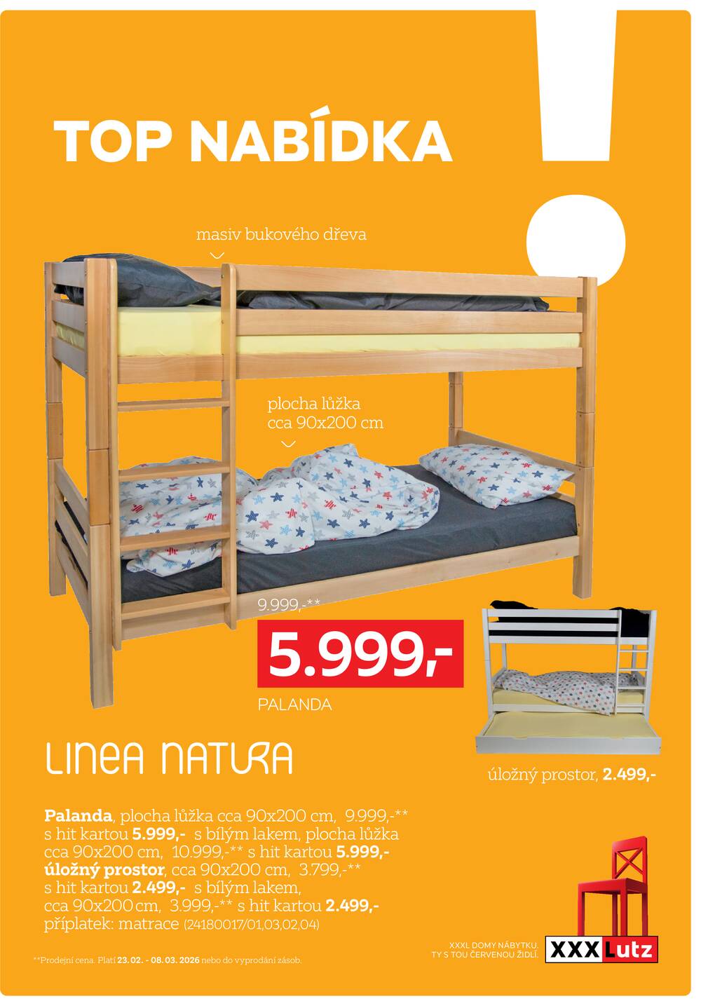 Leták XXXLutz - XXXLutz Top nabídka 23.2. - 8.3. - strana 2 Leták XXXLutz - XXXLutz Top nabídka 23.2. - 8.3. - strana 2