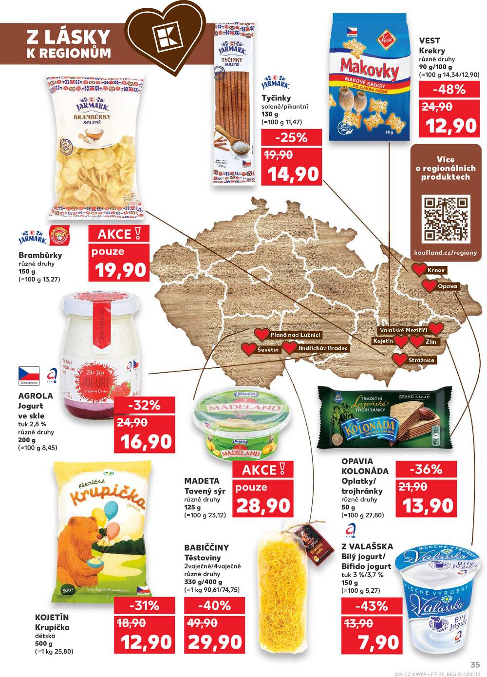 Leták Kaufland - Kaufland 25.2. - 3.3. - Kaufland - Strakonice - strana 35