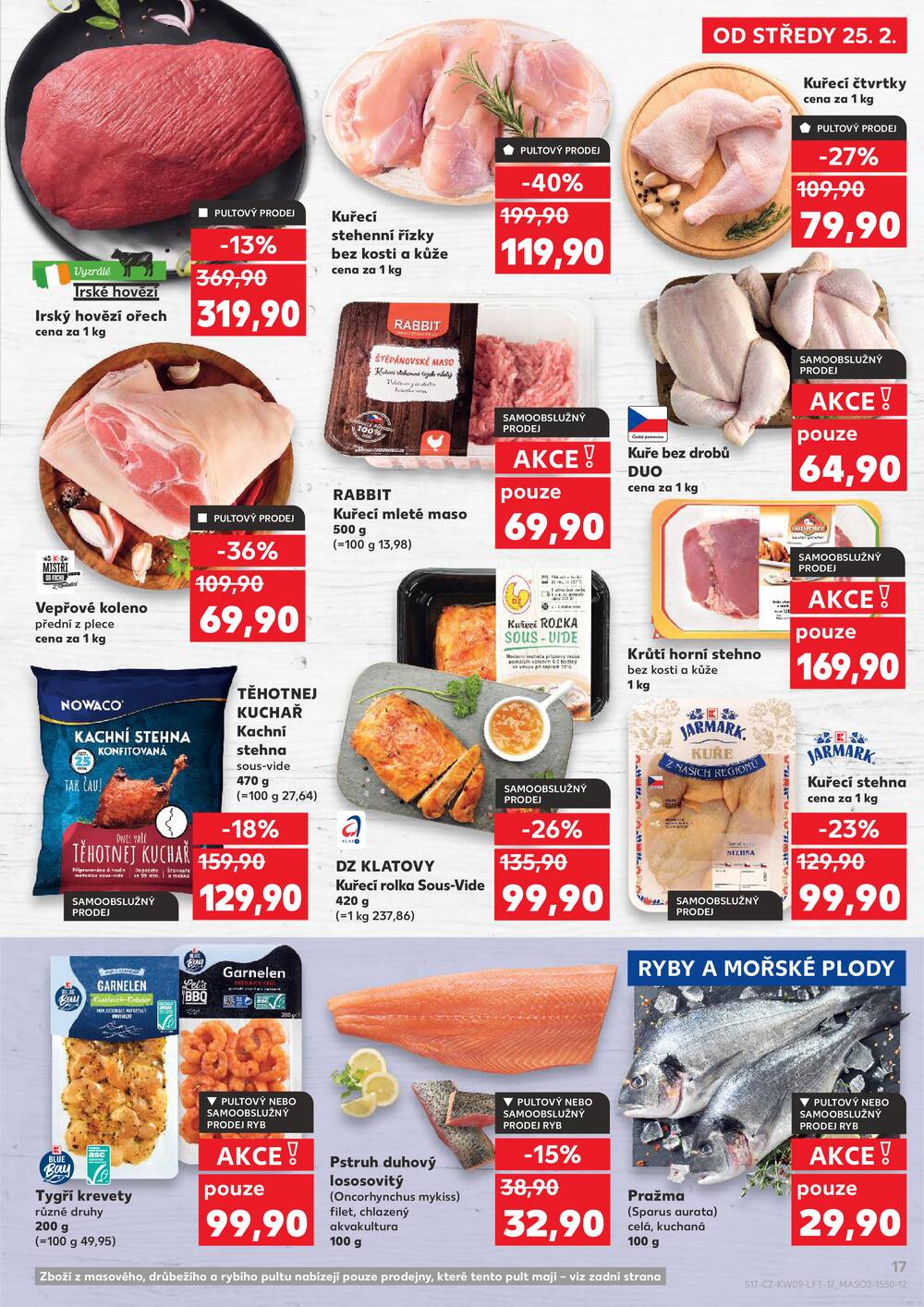 Leták Kaufland - Kaufland 25.2. - 3.3. - Kaufland - Praha 8 (Libeň) - strana 17