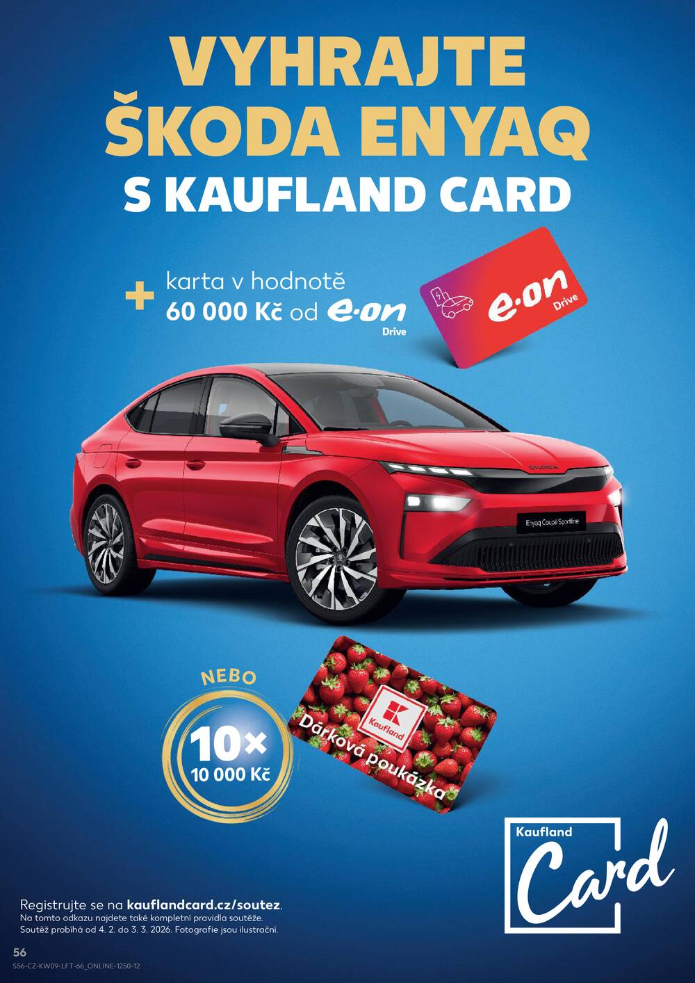 Leták Kaufland - Kaufland 25.2. - 3.3. - Kaufland - Praha 8 (Libeň) - strana 56