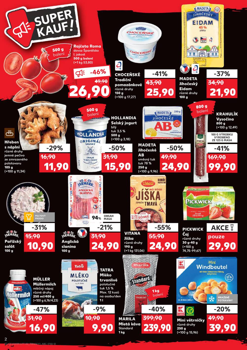 Leták Kaufland - Kaufland 25.2. - 3.3. - Kaufland - Děčín - strana 2