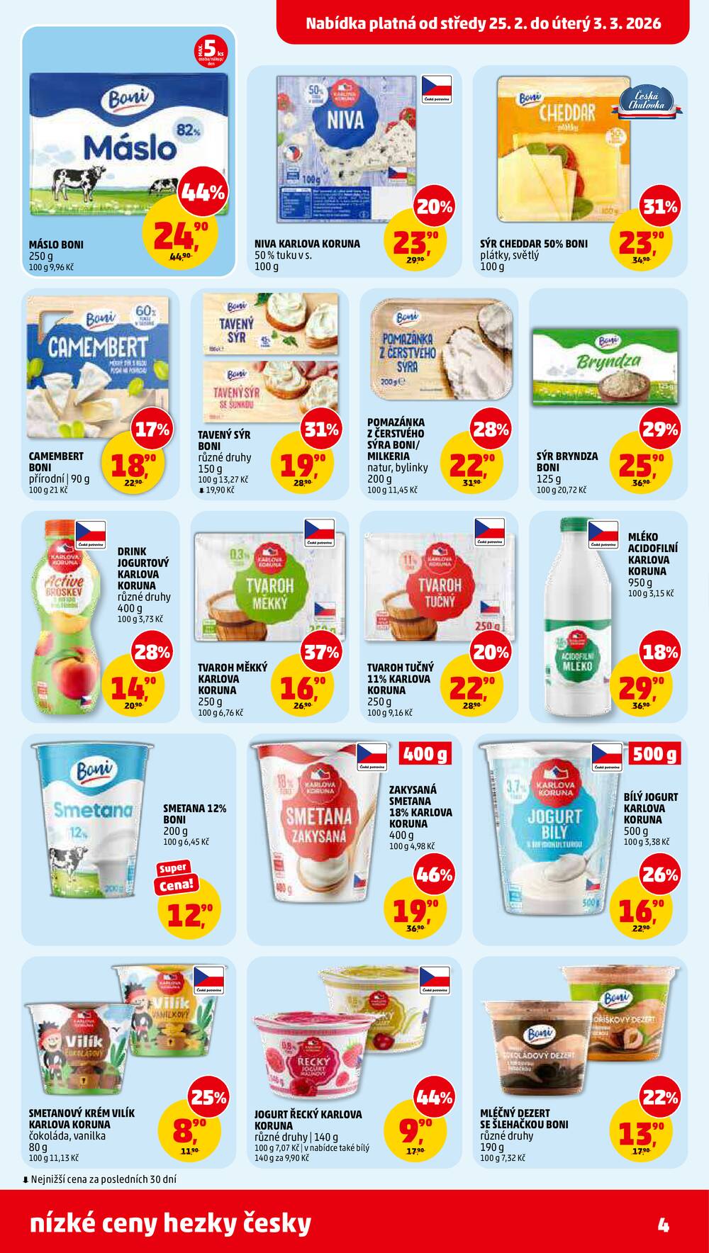 Penny Market od 25.2. do 3.3.2026