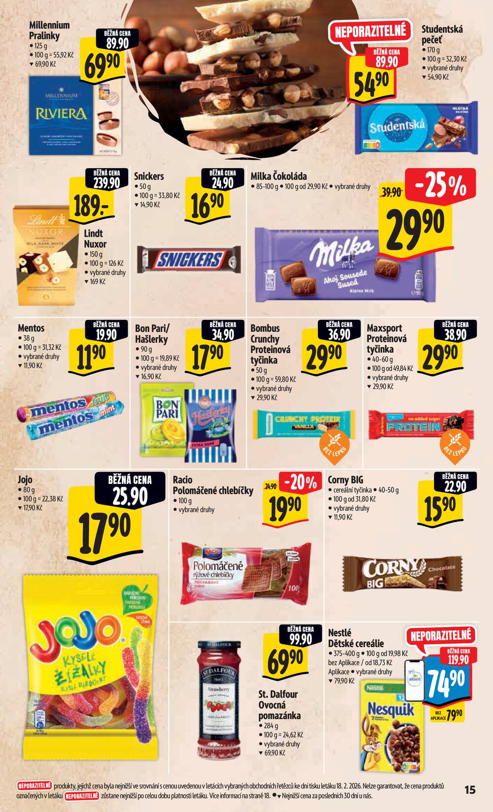 Leták Albert - Albert  Hypermarket od 25.2. do 3.3.2026 - strana 17