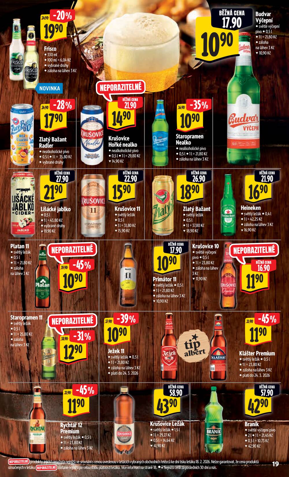 Leták Albert - Albert Hypermarket Jihomoravský od 25.2. do 3.3.2026 - strana 25