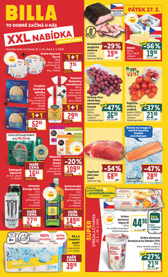 Leták BILLA od 25.2. do 3.3.2026