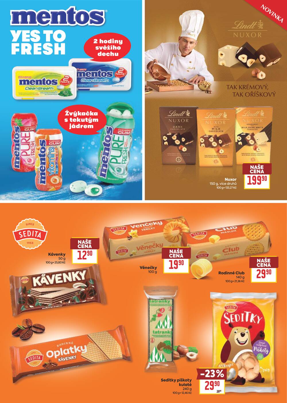 Billa katalog Oblíbené značky od 25.2. do 17.3.2026