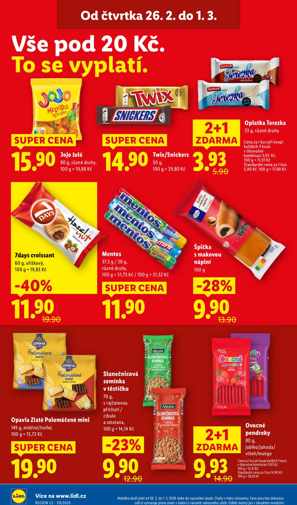 Leták Lidl - Lidl Čtvrtek od 26.2. do 1.3.2026 - strana 18 Leták Lidl - Lidl Čtvrtek od 26.2. do 1.3.2026 - strana 18