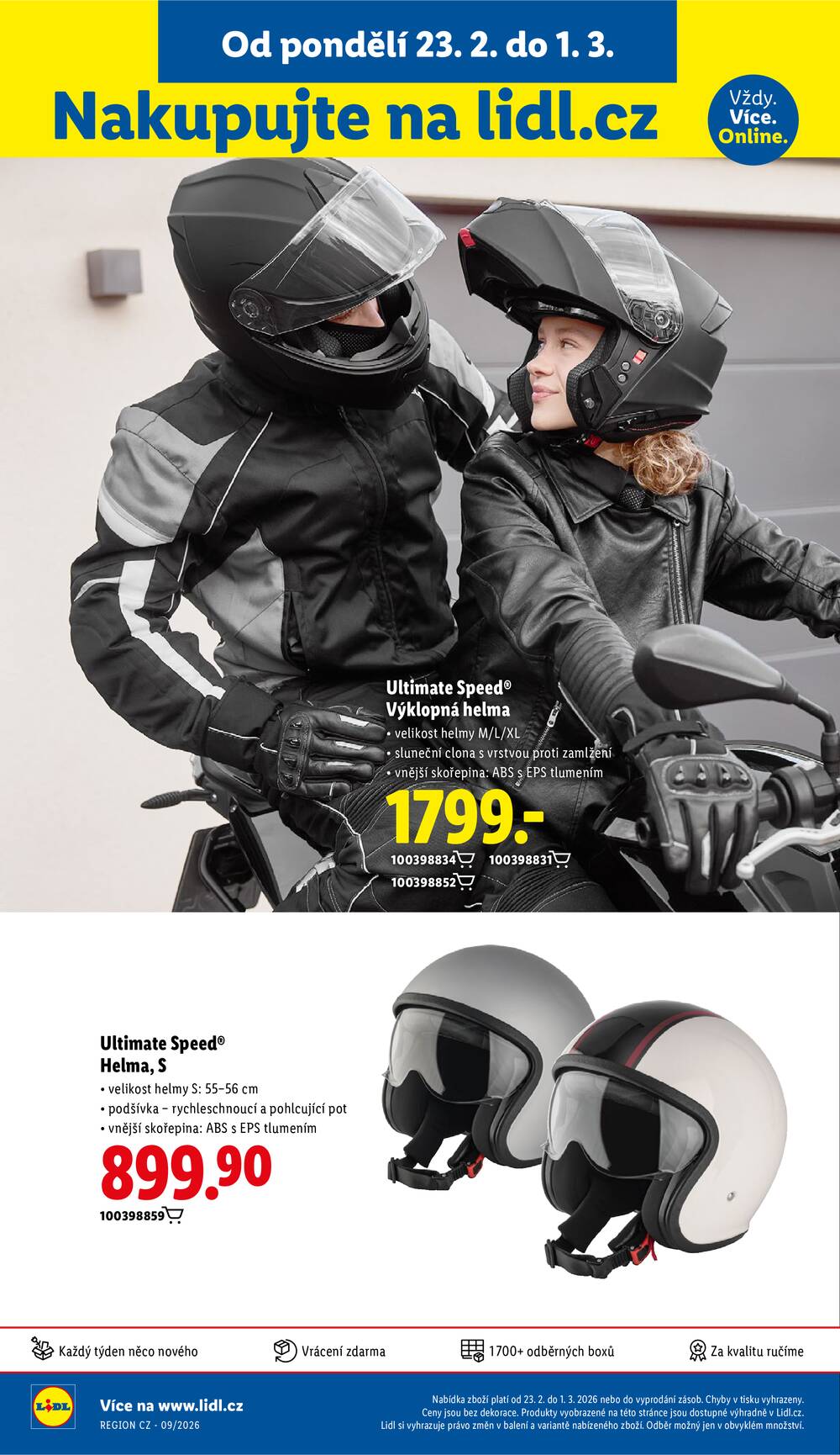 Lidl Čtvrtek od 26.2. do 1.3.2026