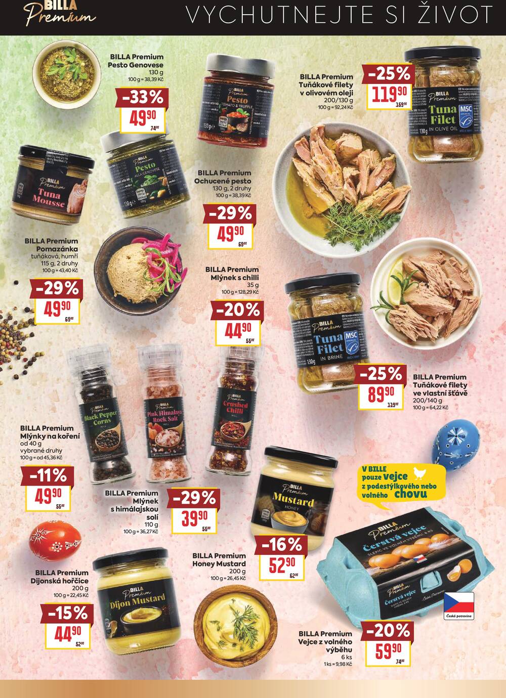 Billa Premium od 4.3. do 6.4.2026