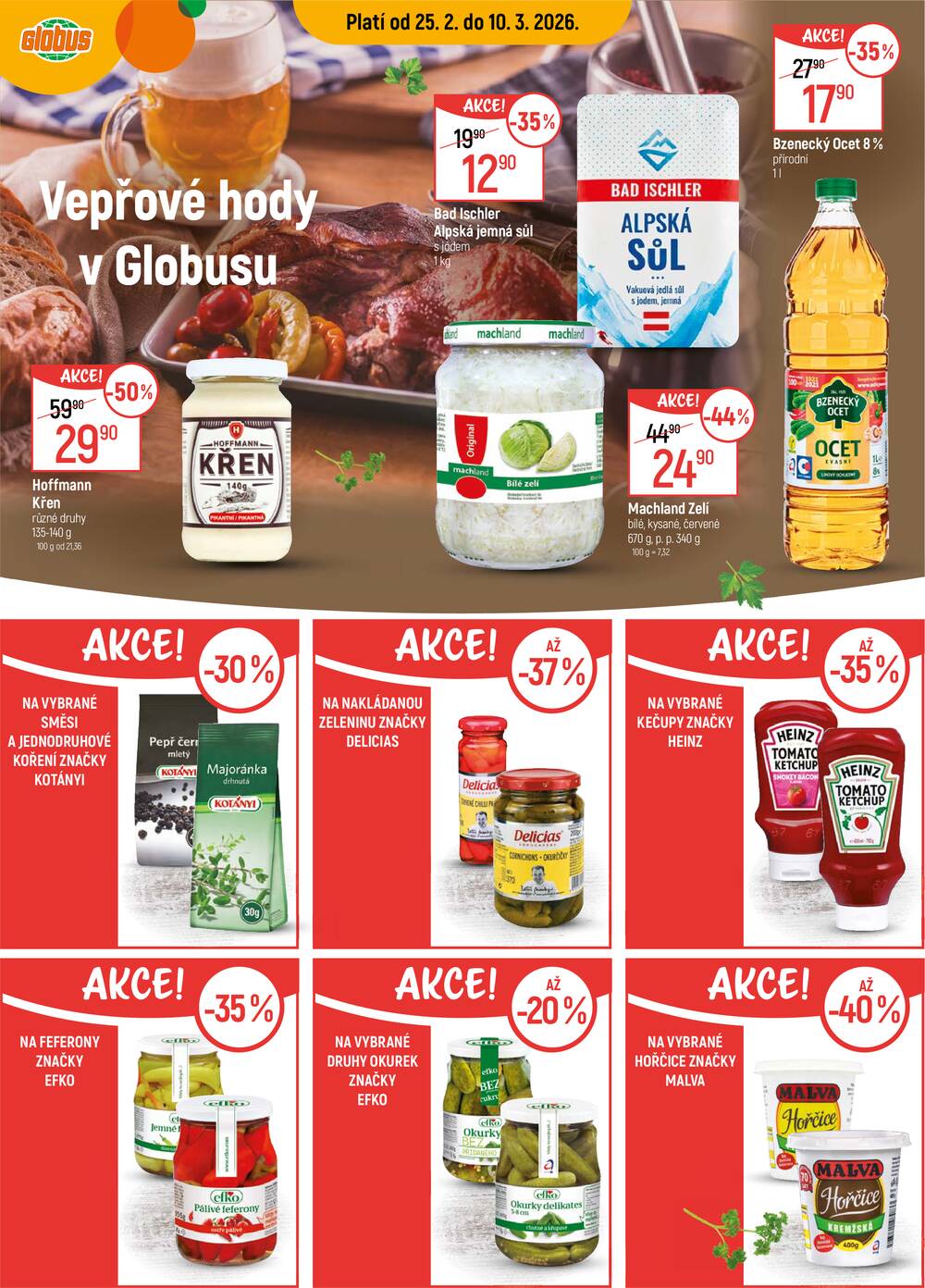 Akční leták Globus 25.2. - 10.3.2026 - Globus Havířov