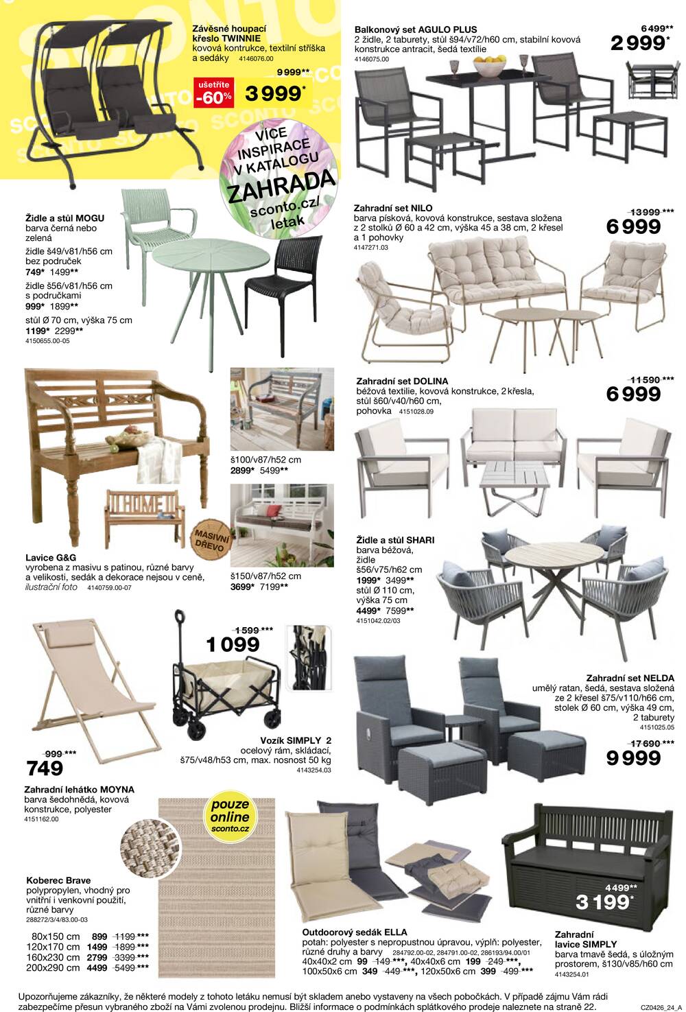 Sconto nábytek od 4.3. do 24.3.2026