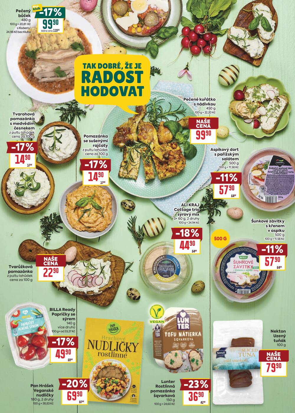 BILLA Velikonoce od 4.3. do 17.3.2026