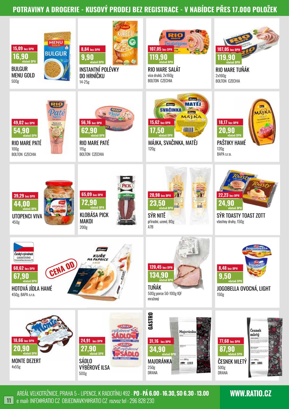 Ratio od 1.3. do 31.3.2026