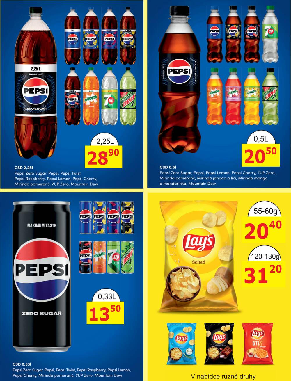 BENE Nápoje od 1.3. do 31.3.2026