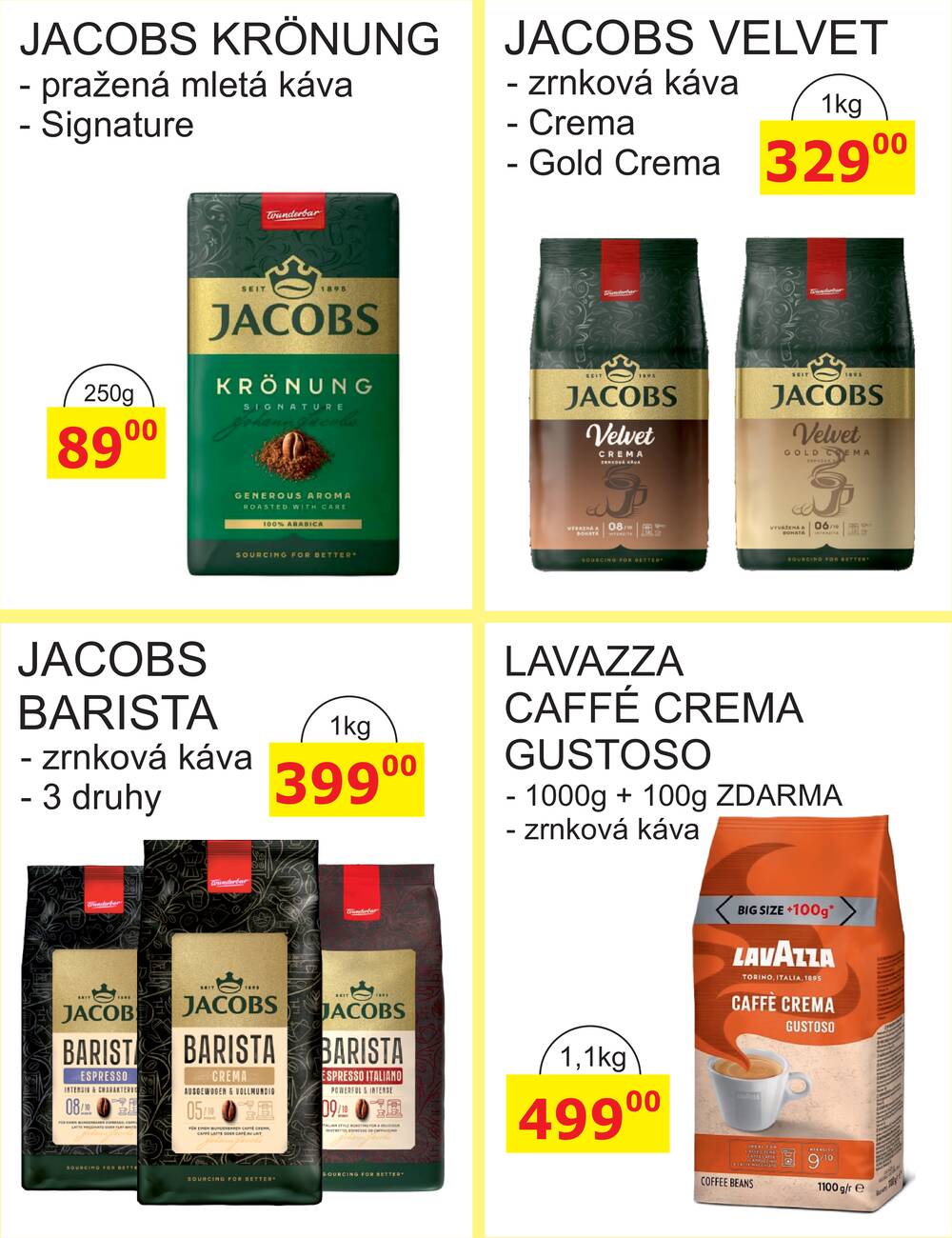 BENE Nápoje od 1.3. do 31.3.2026