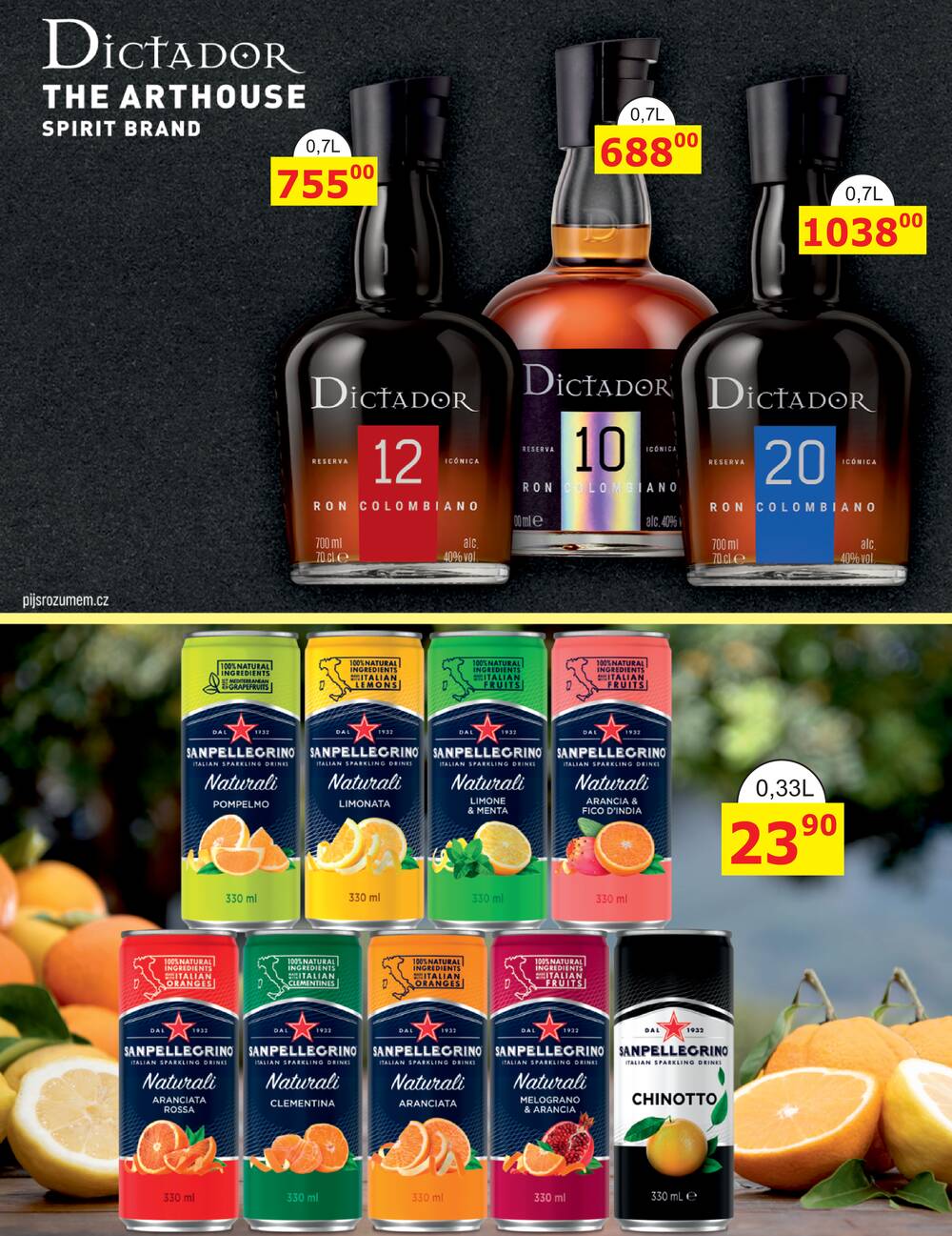 BENE Nápoje od 1.3. do 31.3.2026